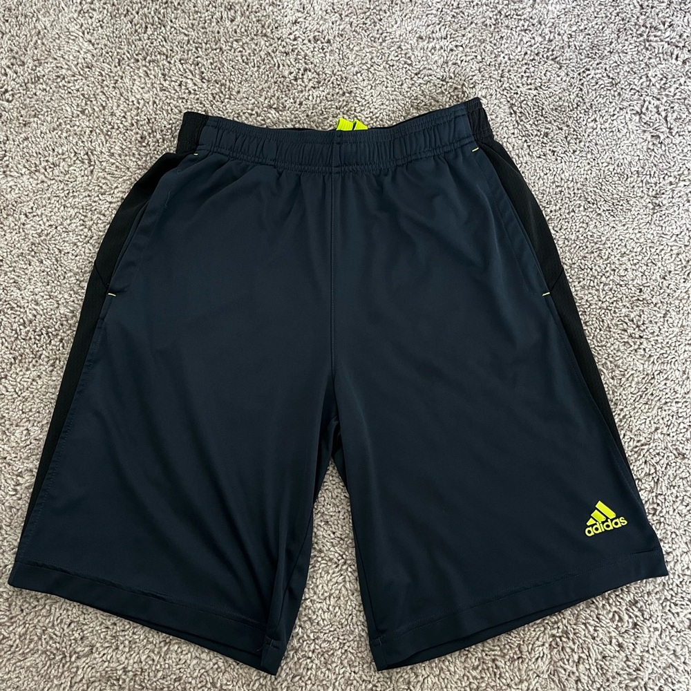 Adidas Black Athletic Performance Shorts Size S